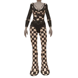Delirious Sink Your Teeth Outfit (Checkprint)