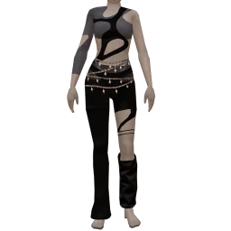 Delirious Land Mines Outfit (Black)
