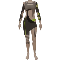 Delirious Evil Deeds Dress (Black)