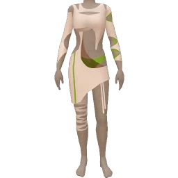 Delirious Evil Deeds Dress (White)