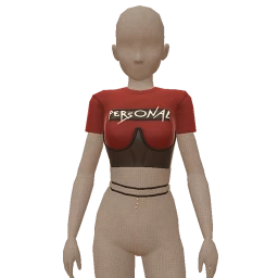 Delirious Get Personal Crop T-Shirt