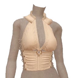 Front Row Cream Cord Halter