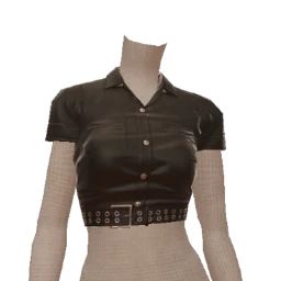 Delirious Rebel Revolt Cropped Shirt