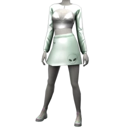 Delirious Alien Queen Outfit