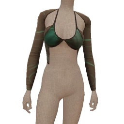 Delirious Cyber Cut Out Crop Top