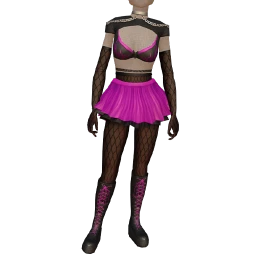 Delirious Face In The Dark Outfit (Pink)