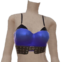 Delirious Midnight Blue Crop Top