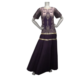 Delirious Thrifted Pattern Dress