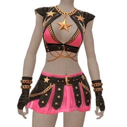 Delirious Star Rider Glam Outfit