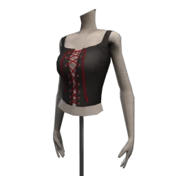 Delirious Squid Lace Up Territory Top