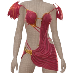 Delirious Red Knight Dress