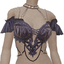 Delirious Blackout Flounce Crop Top