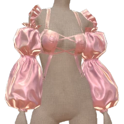 Delirious Pink Satin Sheen Top