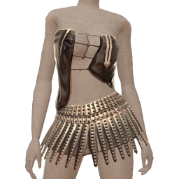 Delirious Silver Shadow Mini Dress