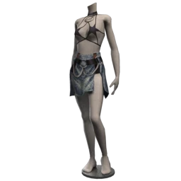 Delirious Squid Silver Starfish Outfit