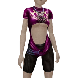 Drop Science Purple Heart Leotard