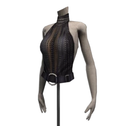 Delirious Squid Tasselled Choker Top