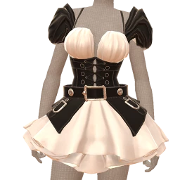 Delirious Nocturnal Blade Corseted Mini Dress