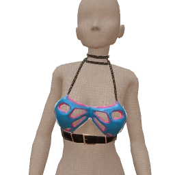 Delirious Candy Bones Crop Top