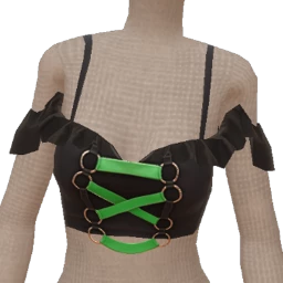Delirious Touch of Green Crop Top