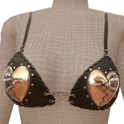 Delirious Broken Hearts Crop Top Bralet