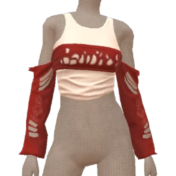 Delirious Torn And Tear Layered Crops