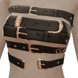 Delirious It Ghoul Stud Belt Top