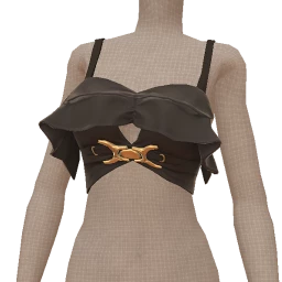 Delirious Black Dee Crop Top 