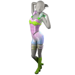 Delirious Squid Celestial Invader Outfit