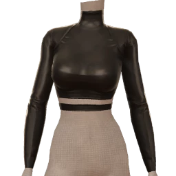 Delirious Strappy Back Black Fitted Top