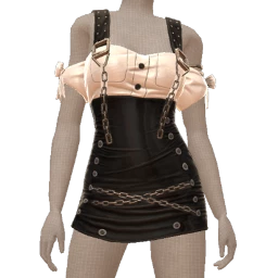 Delirious Leather Legend Mini Dress