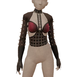 Delirious Haunted Metal Corset