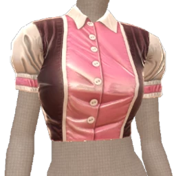 Delirious Spooky Pink Glam Crop Top