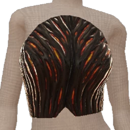 Delirious Black Volcano Lava Crop Top