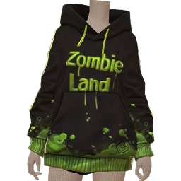 Delirious Zombie Land Oversized Hoodie