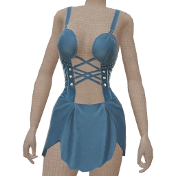 Delirious Denim Blaze Mini Dress