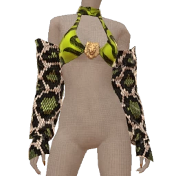 Delirious Viper Visions Crop Top