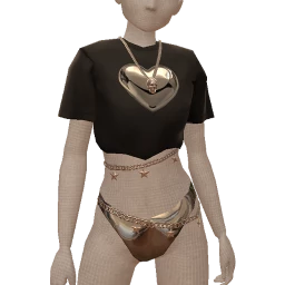 Delirious Heart Cipher Swimwear