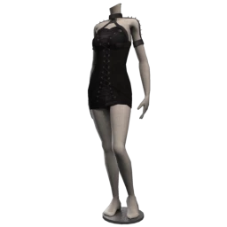 Ravenswood Lace-Up Bodycon Dress