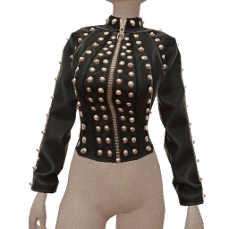 Delirious Blackout Metallic Tassel Jacket