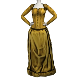 The Countess Taffeta Gown (Gold)