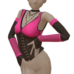 Delirious Pink Goddess Corset