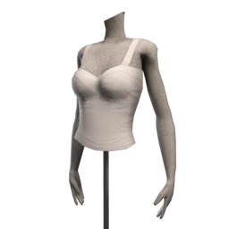 Dolly Bop White Bustier