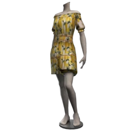 Dolly Bop Lemon Tree Tea Dress