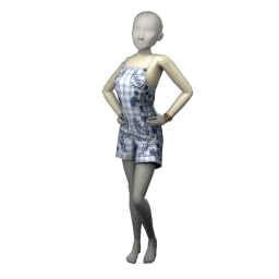 Dolly Bop Flower Delight Pinafore