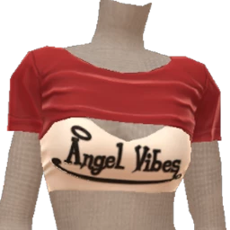 Drop Science 90s Angel Vibes Crop Top