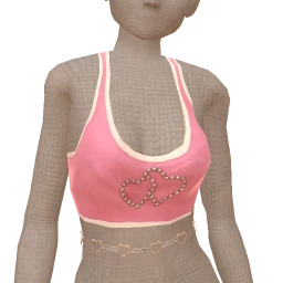 Drop Science Blushing Bloom Crop Top