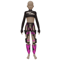 Drop Science Pink Racer Outfit