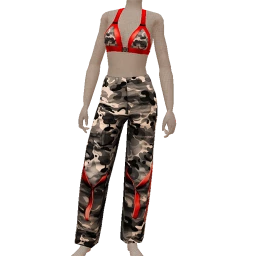 Cloud Nine Camo Print Outfit