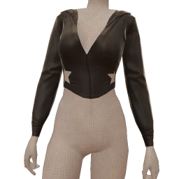 Drop Science Star Hoodie Zip Sweater